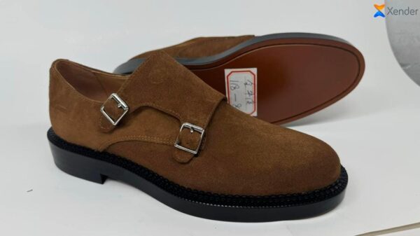 Chaussures à Brides en Daim Luxueux - Style Intemporel et Confort - KB FASHION (Bukavu)