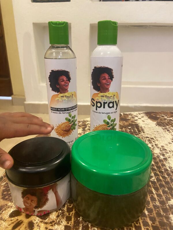 Spray à base de fenuges et nigel : African Woman Beauty 250 ml - AWH – Image 2