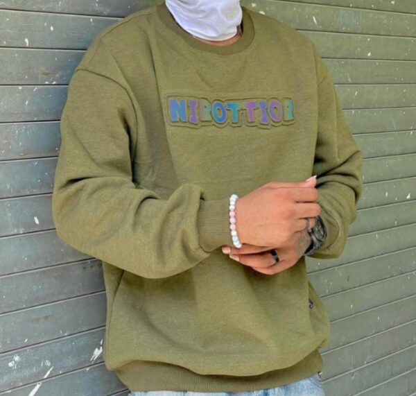 sweat-shirt casual à col rond pour homme  -  KB FASHION