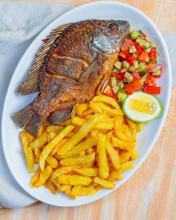 poisson frites
