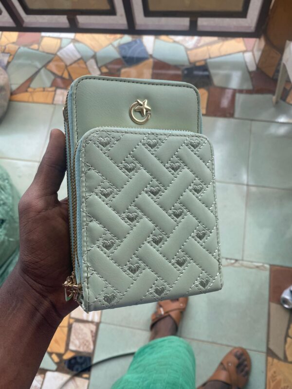 Ensemble portefeuille et porte-monnaie tressé élégant - Mkl business (Bukavu)