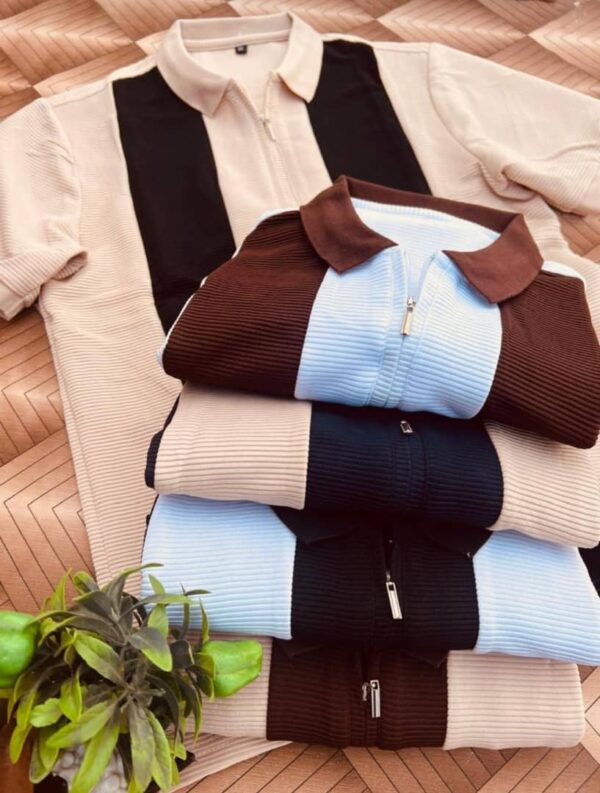 Polos zippés à manches courtes - Mkl business (Bukavu)