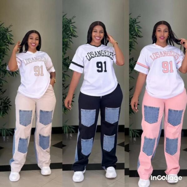 Ensemble streetwear « Los Angeles 91 » - Mango's_store (Bukavu)