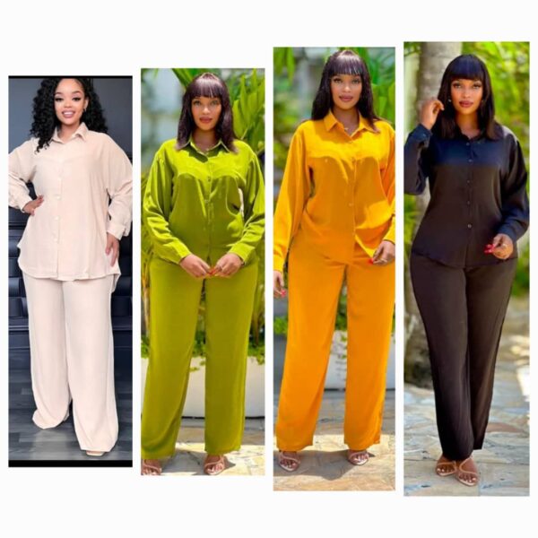 Ensemble décontracté en tissu léger - Mango's_store (Bukavu)