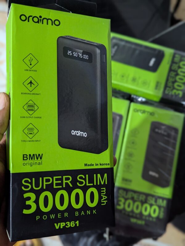 PowerBank Oraimo 30 000mAh