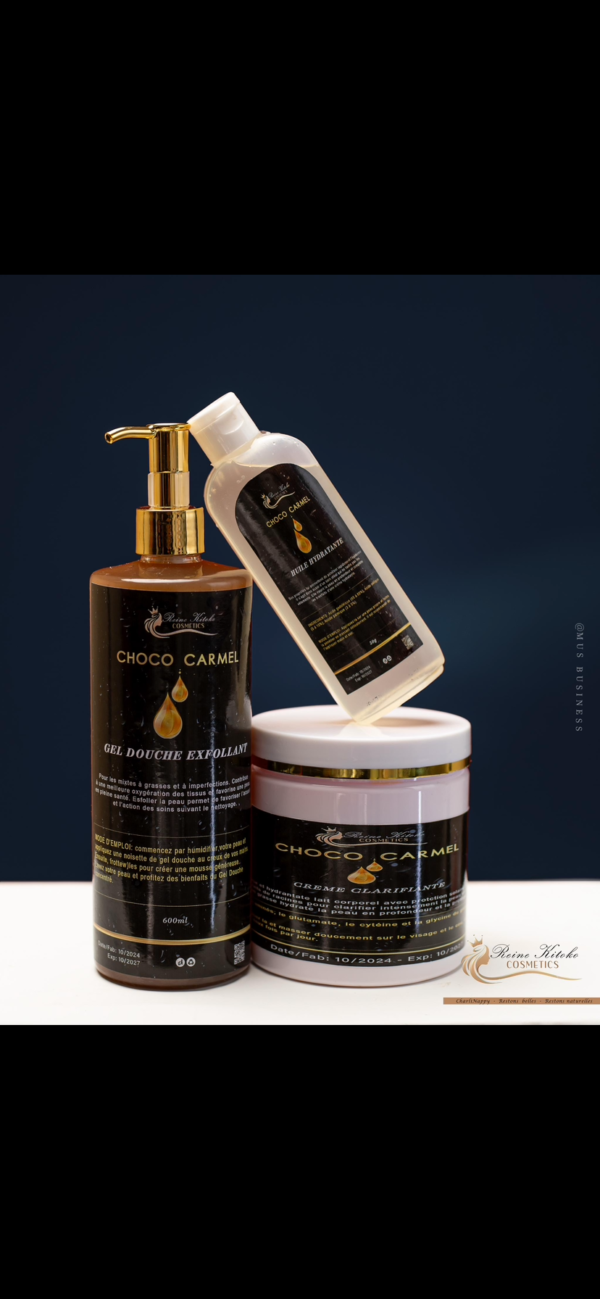 Gamme CHOCO CARAMEL- MAISON REINE KITOKO COSMETICS