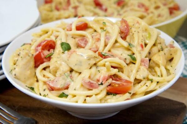 Chicken spaghetti - Fratello Business (Bukavu)